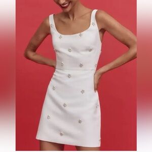 Sachin & Babi Embroidered A-Line Mini Dress